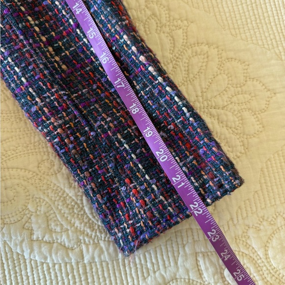 Colorful Tweed Blazer Women's Coldwater Creek Petite 8 - Picture 5 of 8